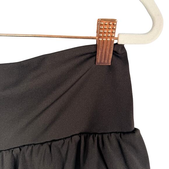 Halara Shorts Women Large Long Black Built in Liner Yoga High Rise 4.5" Inseam - Picture 2 of 8